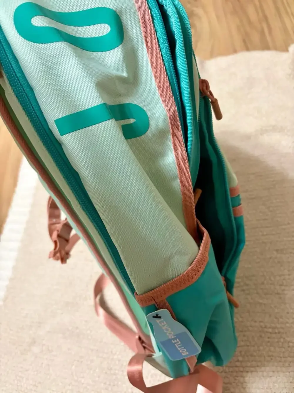 Jordan Air Patrol Backpack in Green Frost/Dark Russet